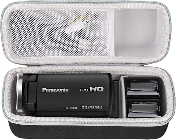 Aproca Case Compatible with Panasonic Full HD V900 / HC-V785 / HC-V180K/ HC-W580K / HC-V380K Video Camera Camcorder, Portable Storage Bag for Accessories (Case Only)