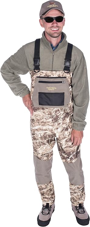 CADDIS Mossy River Stockingfoot Breathable Chest Wader -Size Large