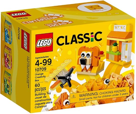 LEGO Classic Orange Creativity Box 10709 Building Kit