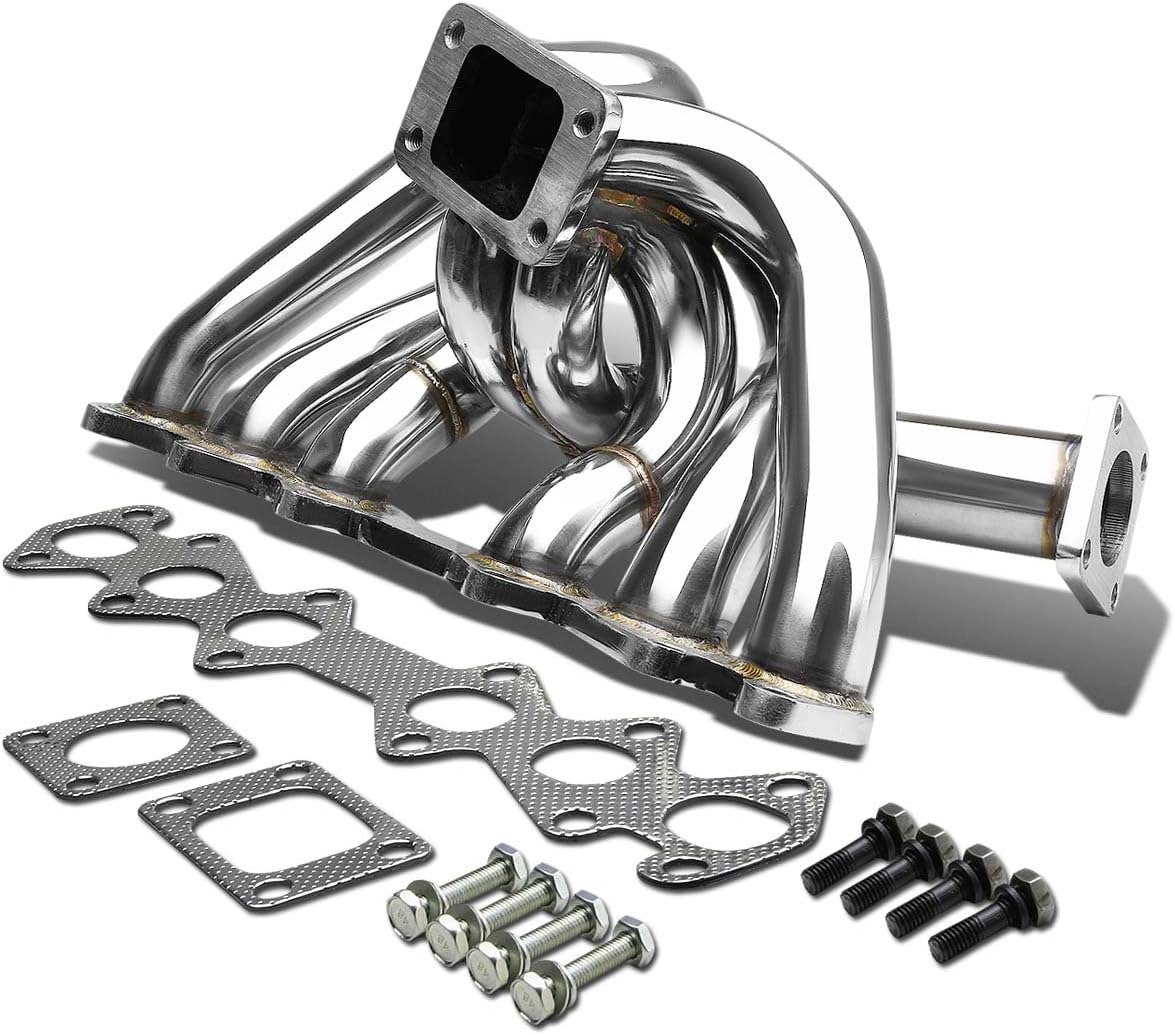 DNA Motoring TM-1JZGE-S-T3 Stainless Steel Turbo Manifold