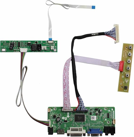 VGA Audio Controller Board for 1920x1080 LM215WF4-TLE9 LM230WF5-TLD1 M236HGE-L10 30Pins LVDs LCD Screen 21.5" 23" 23.6"