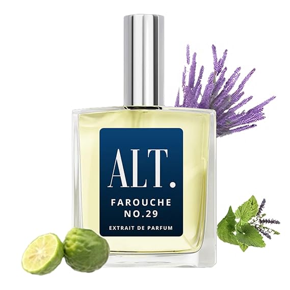 ALT. FRAGRANCES Farouche No. 29 - Inspired by Sauwage, Perfume for Men, Extrait de Parfum, Long Lasting Bold Citrus Vanilla Cologne, 100ml
