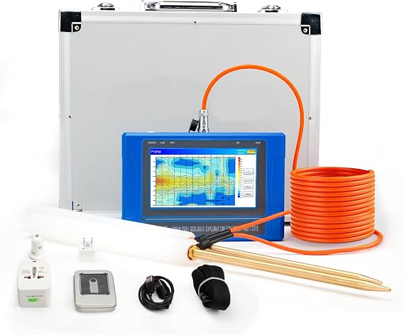 TC300 Auto Mapping Underground Water Detector 300M Geophysical Prospecting Instrument for Well Drilling and Geological Survey