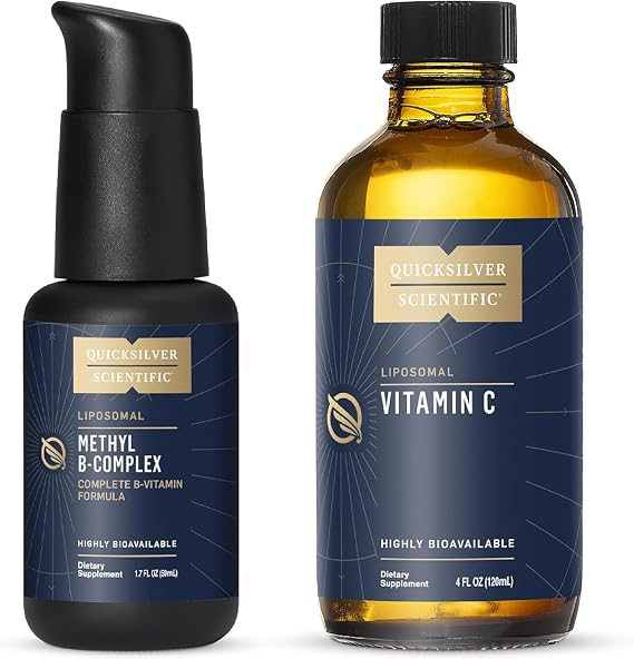 Quicksilver Scientific Methyl B Complex and Liposomal Vitamin C Bundle