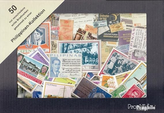 Prophila Collection Philippines 50 Various Stamps (Stamps for Collectors)