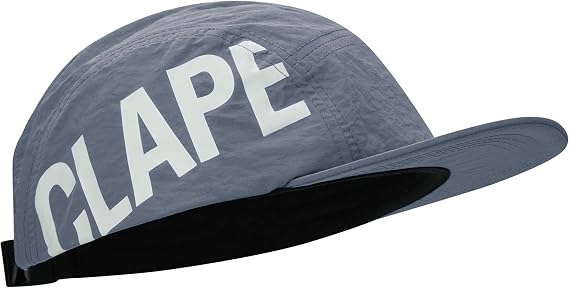 Clape 5 Panel Cap Water Resistant Quick Drying Flat Brim Baseball Hat