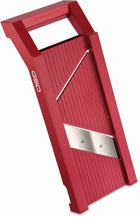 GSD Haushaltsgeräte 30011 G S D Universal 30 011 Vegetable Slicer Steel Red D