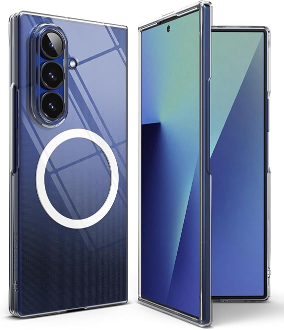 Ringke for Samsung Galaxy Z Fold 7 Case [Slim Magnetic Clear]