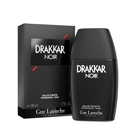Drakkar Noir By Guy Laroche - Iconic Designer Fragrance - Intense & Powerful Eau de Toilette - Fougere Blend & Aromatic Spices - Long Lasting Mens Cologne - Day and Evening Scent