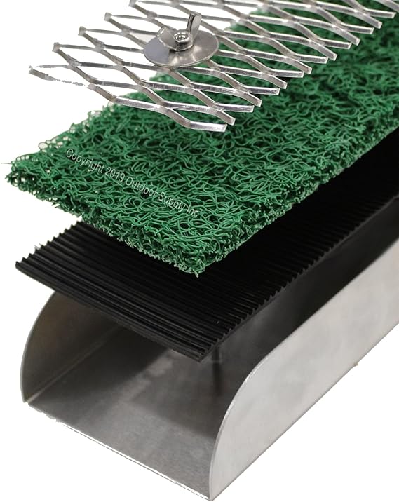 Pocket Gold Sluice Box 12 Mini Metal Sluice for Gold Prospecting, Includes Miners Moss + V-Trap Matting, Expanded Metal, Ultralight Portable Cleanup