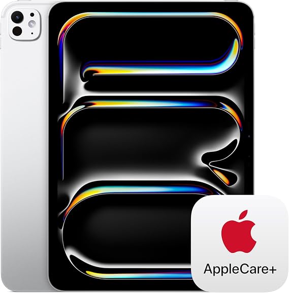 11-inch iPad Pro Wi-Fi Model 512GB with Standard Glass - Silver + AppleCare+ for 11-inch iPad Pro M5