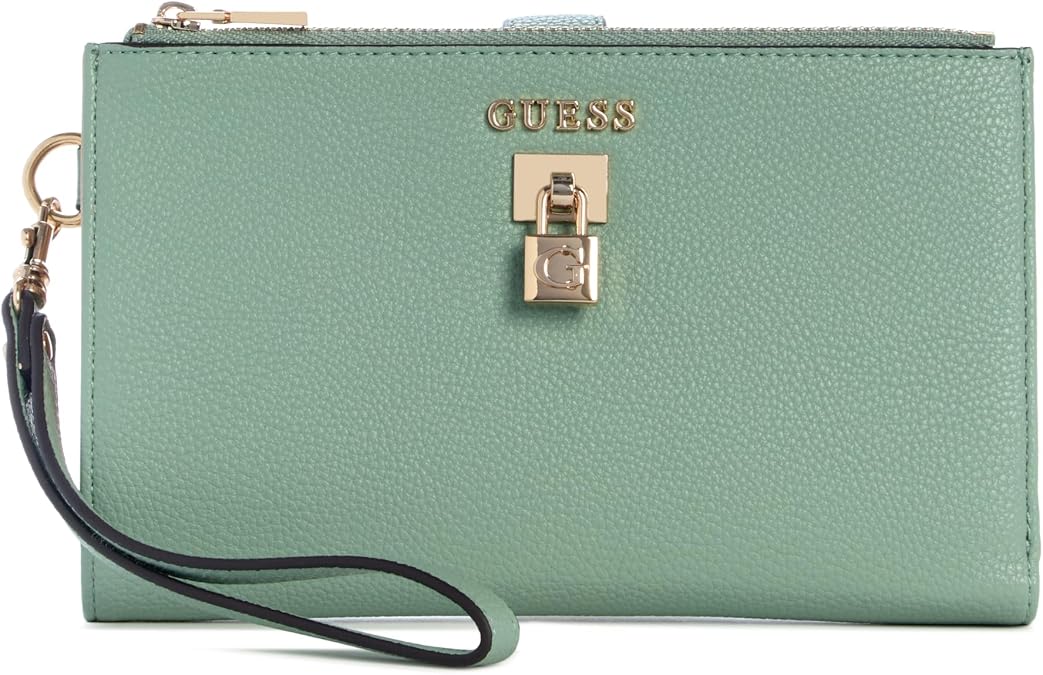 GUESS Women's Yesba Double Zip Organizer Wallet
