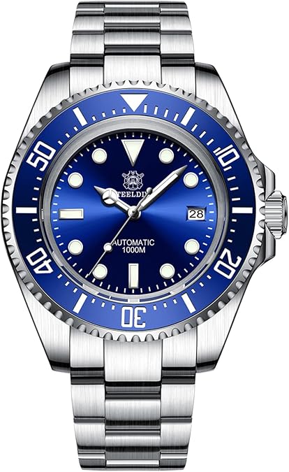 SteeldiveAU SD1964, Sea-Dweller, NH35, AR Sapphire, Blue, 1000m Diver, Diving, BNIB