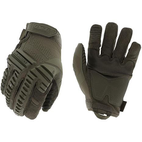 Mechanix Wear Tactical Gloves M-Pact M-PACT OD Green S MPT-60-008, Touchscreen Compatible, Machine Washable, Work Gloves for Bike, Bicycle, Disaster Preparedness, DIY, Official Japanese EC Exclusive