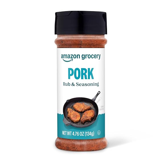 Amazon Grocery, Pork Rub & Seasoning, 4.76 Oz