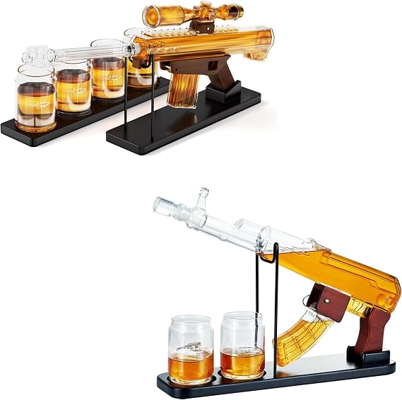 22 OZ Decanter + 17.6 OZ Decanter
