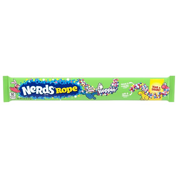 NERDS Hoppin' Rope, Springtime Easter Candy, .92 oz
