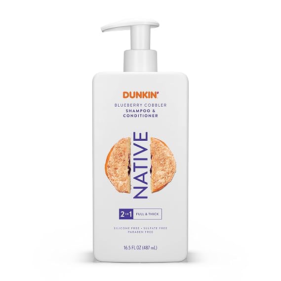 Native | Limited Edition | Blueberry Cobbler |2-in-1 Shampoo and Conditioner| 16.5 oz