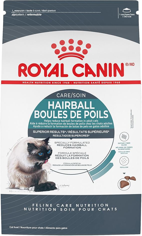 ROYAL CANIN Hairball Care Adult Cat Dry Cat Food, 3 lb Bag