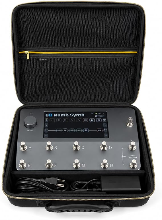 Musiin Guitar Effects Pedal Case Compatible with Neural DSP Quad Cortex