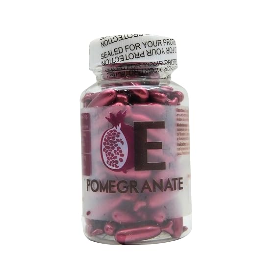 Pomegranate Skin Oil Capsules by EasyComforts - 90 Capsules