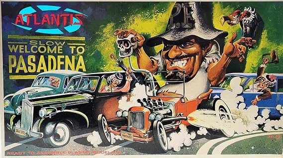 Atlantis Plastic Model Kit-Ed Roth Boss Fink