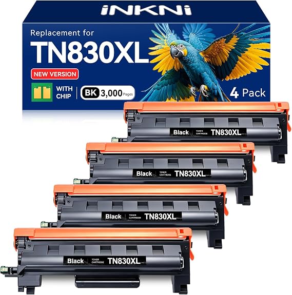 TN830 TN830XL TN830/XL/V Toner for Brother Printer DCP-L2640DW HL-L2460DW