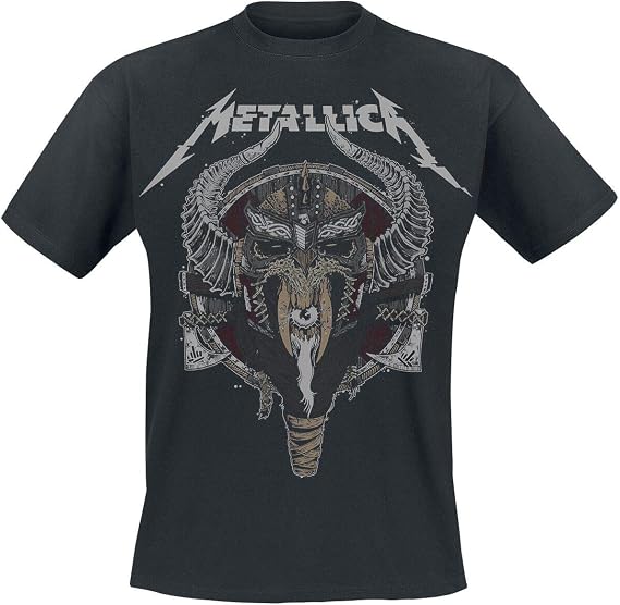 Metallica Men's Viking Slim Fit T-Shirt
