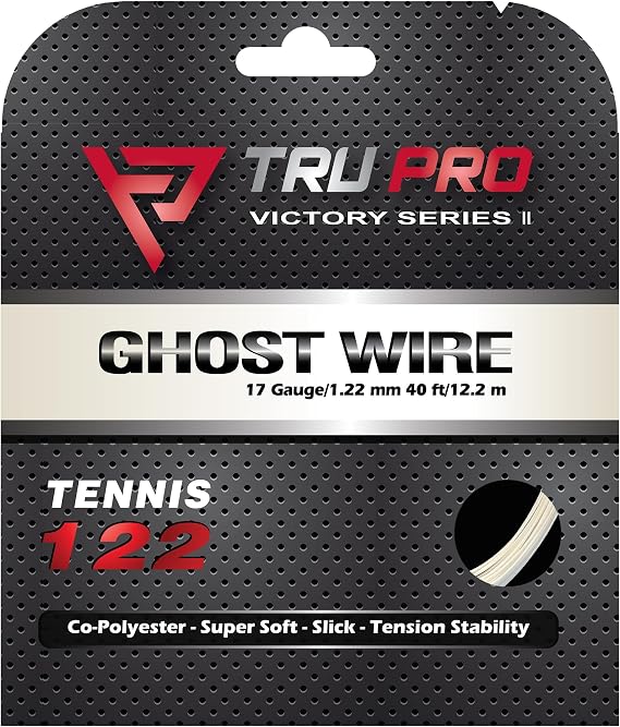 Tier One Sports TRU PRO Ghost Wire - Tennis String (Poly): Super Soft and Arm Friendly