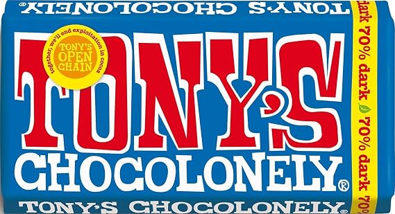 Tony's Chocolate Bar - Dark Chocolate 70% 180g