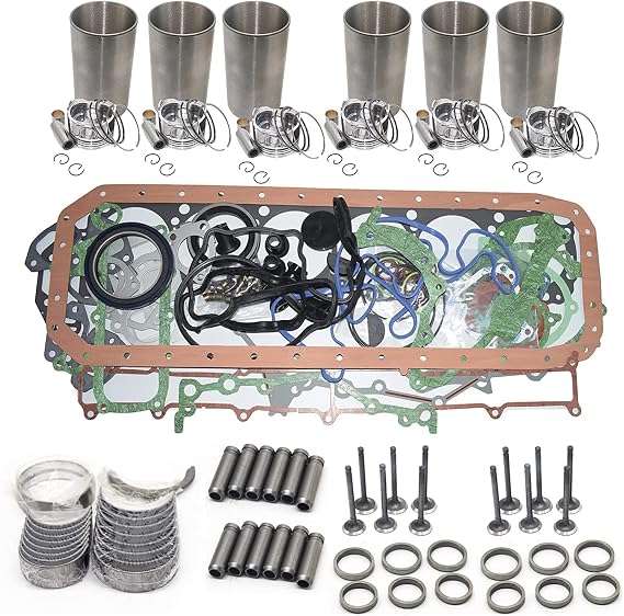 Overhaul Rebuild Kit For Hino J08E Engine 238 268 338 With Full Gasket Set