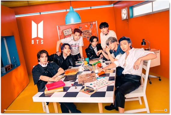 Grupo Erik BTS Superstars Poster - 36 x 24 in / 91.5 x 61 cm, Gifts, Merch