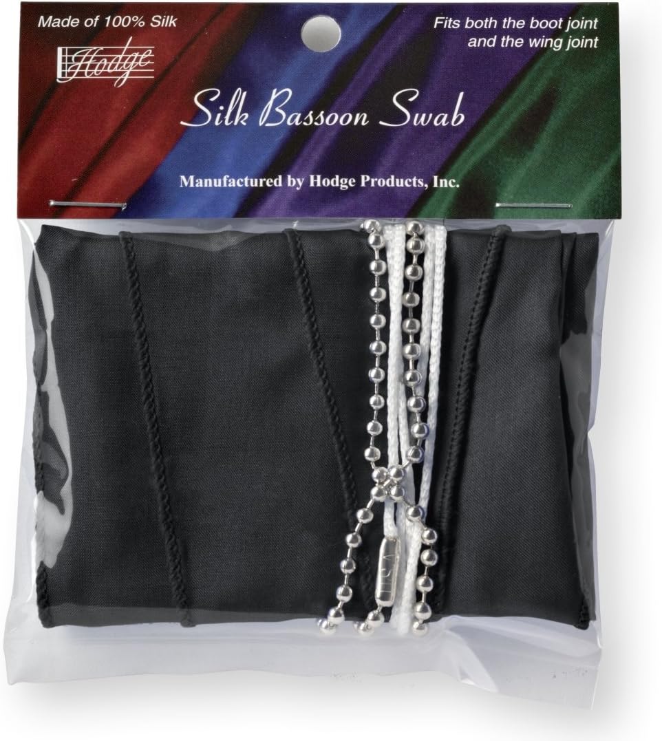 Hodge Silk Bassoon Swab - Black