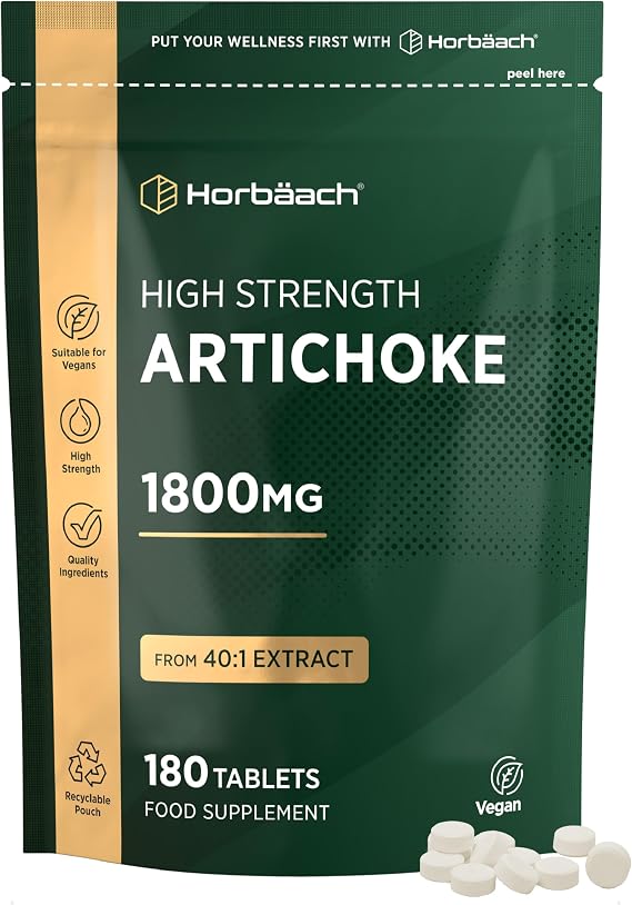 Artichoke Extract 1800mg - High Strength Artichoke Supplement