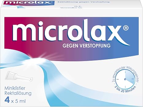 MICROLAX Enema Rectal Solution 4 x 5 ml