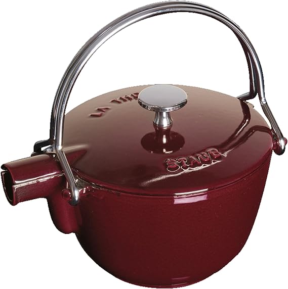 Staub 1650087 Teapot/Demlik Round 1.15 Liters
