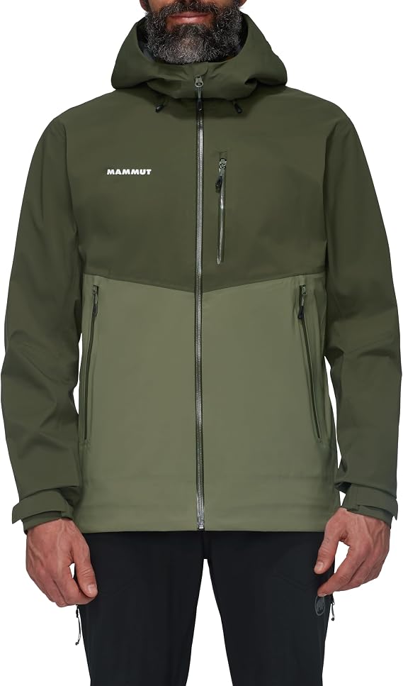 Mammut Alto Guide HS Hooded Jacket - Men's, Marsh-Dark Marsh, S, 1010-29561-40300-113
