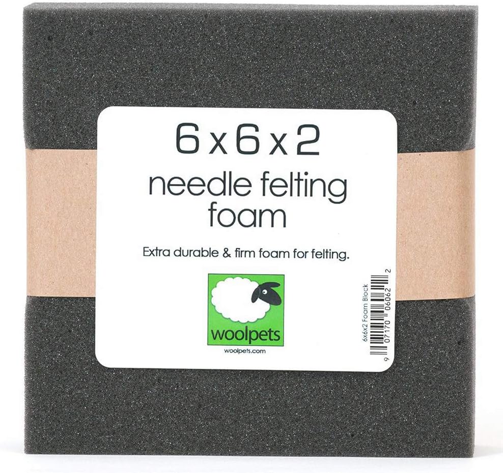 Woolpets Foam Pad for Needle Felting Crafts