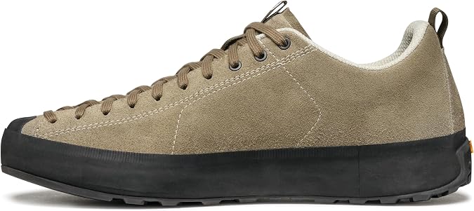 Scarpa メンズ モヒート ラップ 軽量 アウトドア レザーシューズ, ダークロック, 11