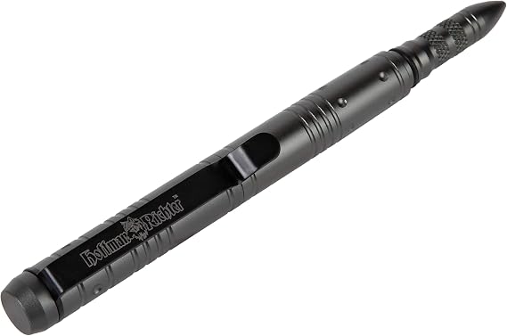 Stinger Tactical Pen and Survival Glass Breaker Best for Discreet Self Defense, Men, Women, Police, and Military with Titanium Coated Aluminum Body