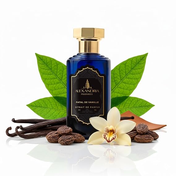 Alexandria Fragrances Fatal De Vanille Perfume - Long Lasting Unisex Eau de Parfum Inspired by Creamy Vanilla - Premium Parfum with Tonka and Spices - Luxury Mens Cologne for Every Occasion - 30ml