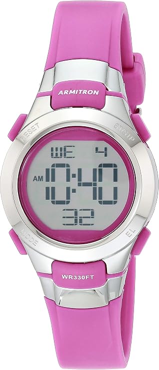 Armitron Sport Women's Digital Chronograph Resin Strap Watch