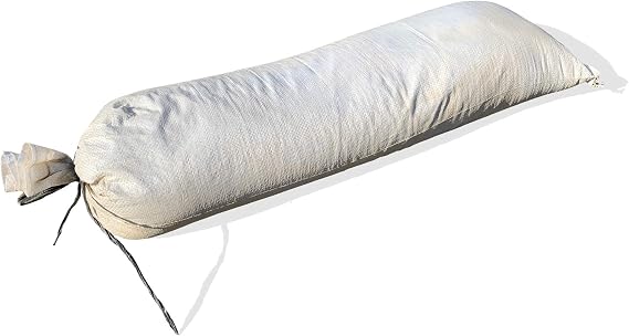 Sandbaggy 38 Inch by 12 Inch Empty Tube Sandbags - Sand Bag Water Barrier - For Re-Directing Water in Flood/Erosion Issues - Sand Not Included (1 Bag)