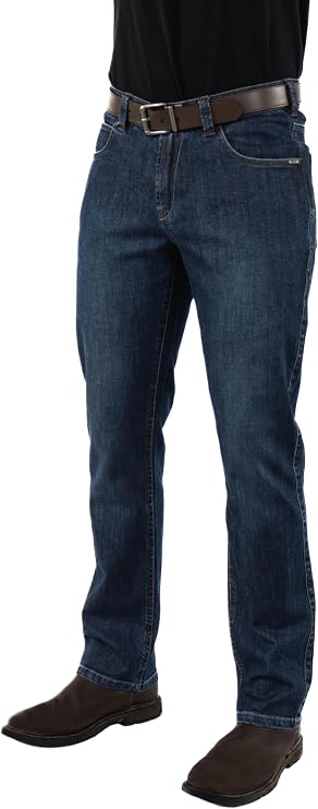 Percha Men's FR Jeans Flame Resistant Lightweight Stretch Pants NFPA 2112 CAT 2