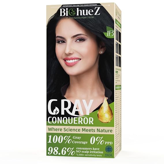 Black Hair Dye PPD-Free Natural Hair Color