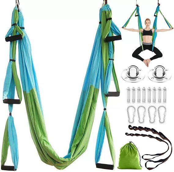 Aerial Yoga Hängematte Set Aerial Yogatuch Yoga Schaukel Swing