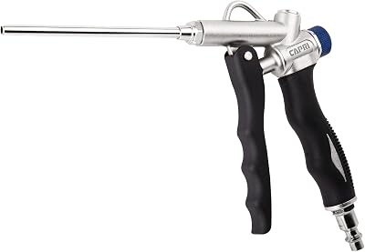 Capri Tools 2-Way Air Blow Gun with Adjustable Air Flow and Extended Nozzle