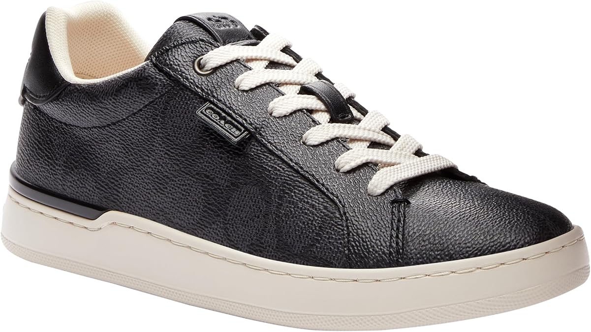 Coach Womens Lowline Signature Court Trainers Tan