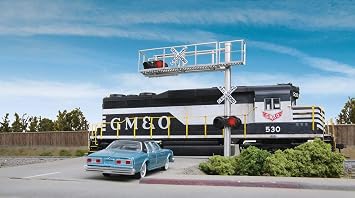 Walthers SceneMaster Modern Cantilever Grade Crossing Signal-Single-Lane 949-4331 HO Scale Model Railroad - Signals Kit
