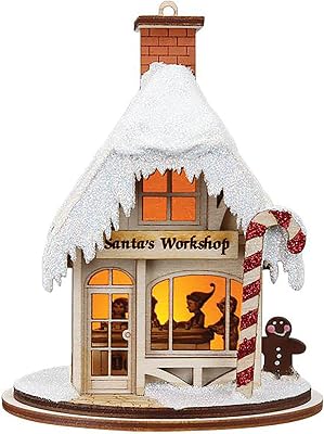 Santa’S Workshop Ornaments for Christmas Tree